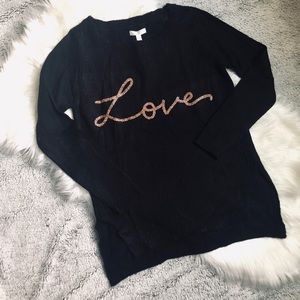 Lauren Conrad NWT Love Sweater